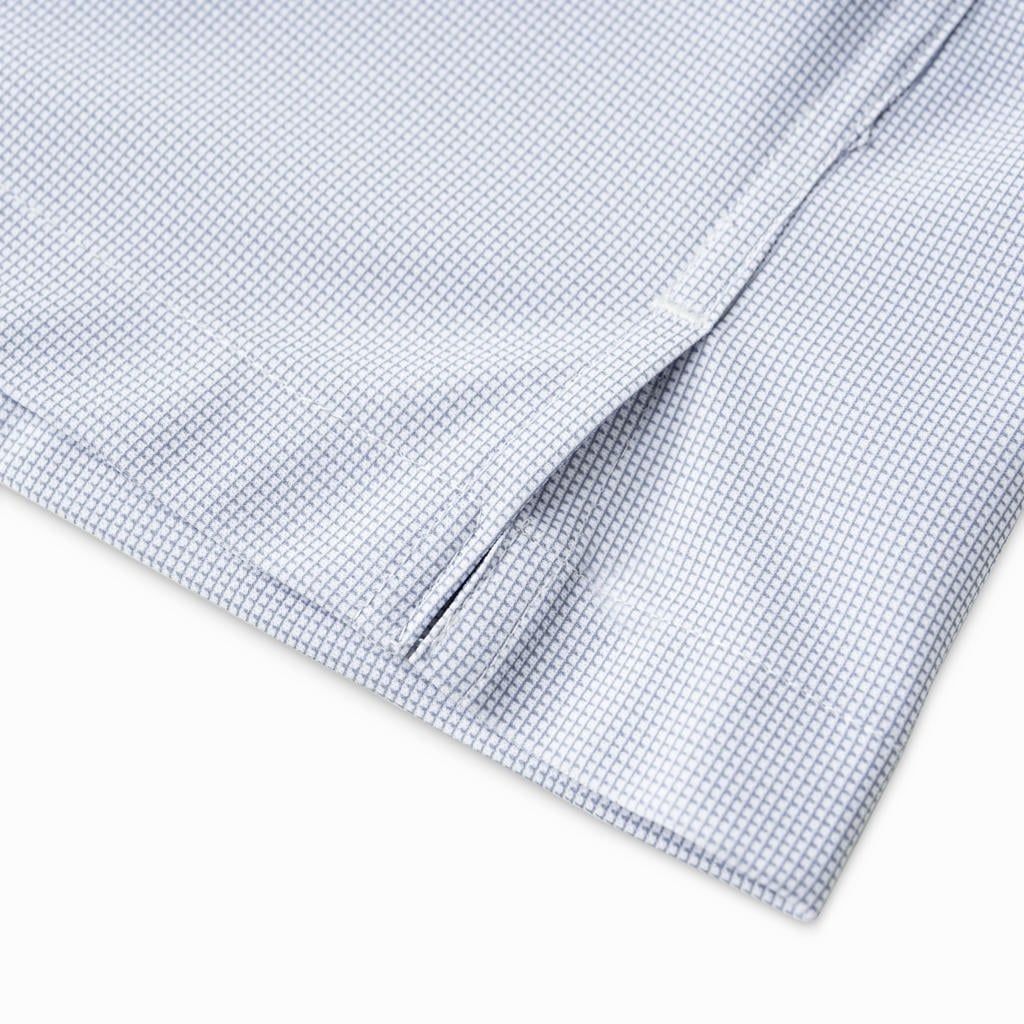 ÁO SƠ MI CỘC TAY THIẾT KẾ - GHI SÁNG 1SMCT676GHS01