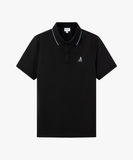  Áo polo thiết kế (Đen, 39) 