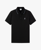  Áo polo thiết kế (Đen, 39) 