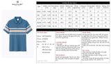  ÁO POLO KẺ SỌC - XANH NƯỚC BIỂN 