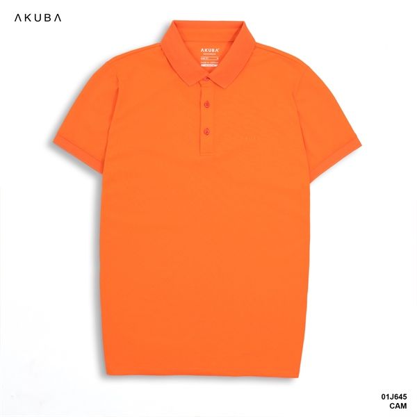  ÁO THUN CỔ POLO - CAM 01J645 