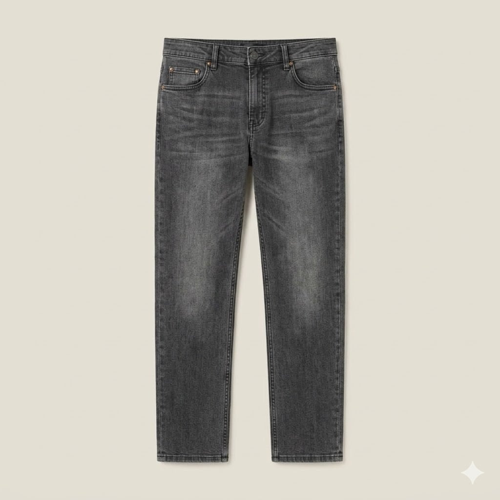  QUẦN JEANS BASIC - MÀU ĐEN 