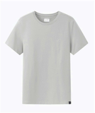  ÁO T-SHIRT THIẾT KẾ MÀU GHI SÁNG - 9APKT510GHS01 