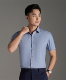  Áo sơ mi cộc tay cơ bản, (Ghi sáng, 39) 