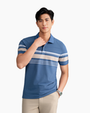  Áo polo sọc (Xanh, 39) 