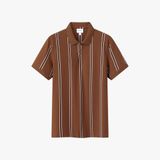  Áo polo kẻ sọc (Nâu, 39) 