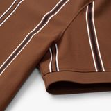  Áo polo kẻ sọc (Nâu, 39) 