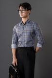  Sơ mi xanh kẻ vuông - SMC165 - 50 