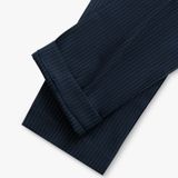  QUẦN ÂU PHỐI HỌA TIẾT KẺ SỌC - TÍM THAN TỐI 