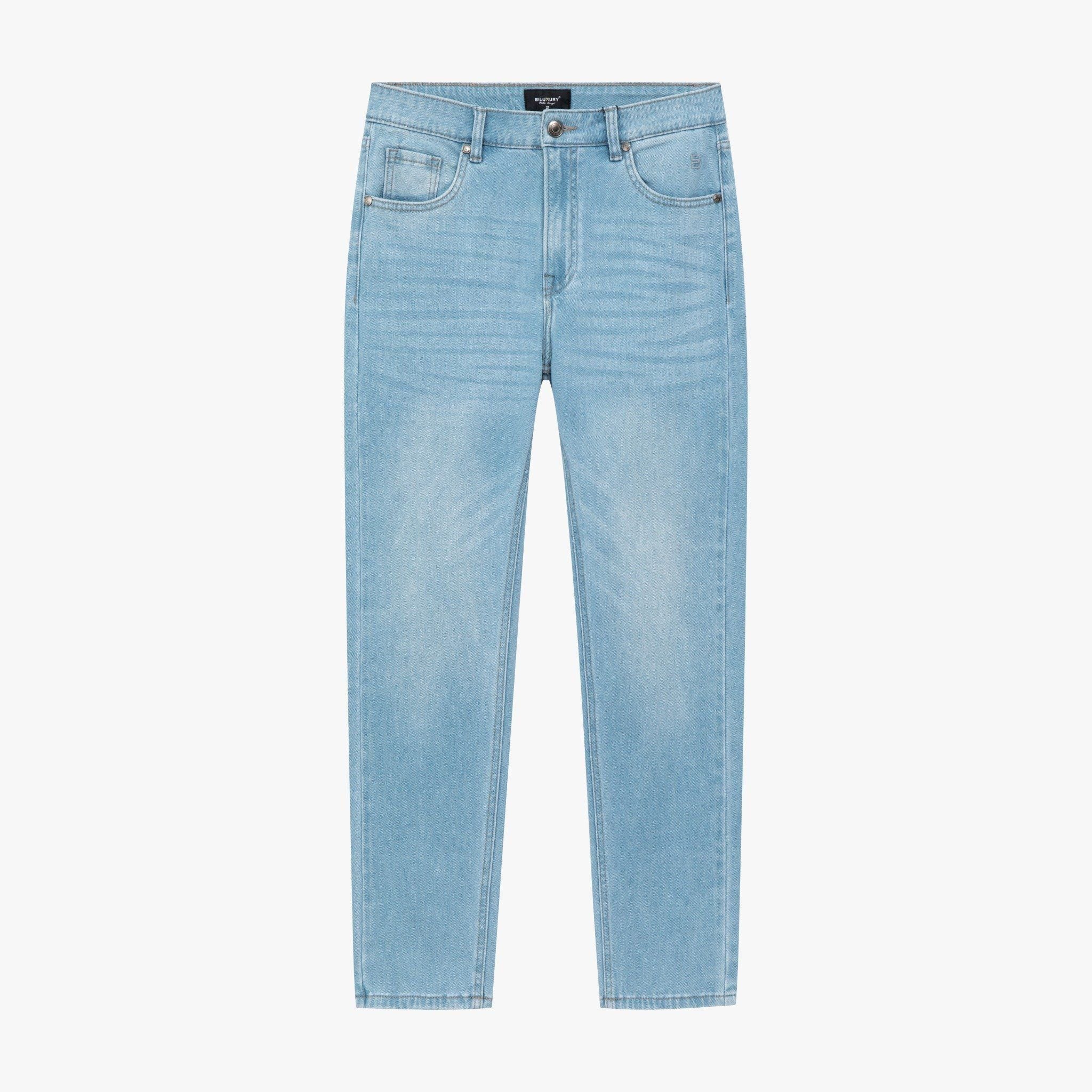 QUẦN JEAN BASIC - MÀU XANH DA TRỜI