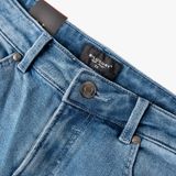  Quần bò dài cơ bản (Xanh nhạt, 29) 