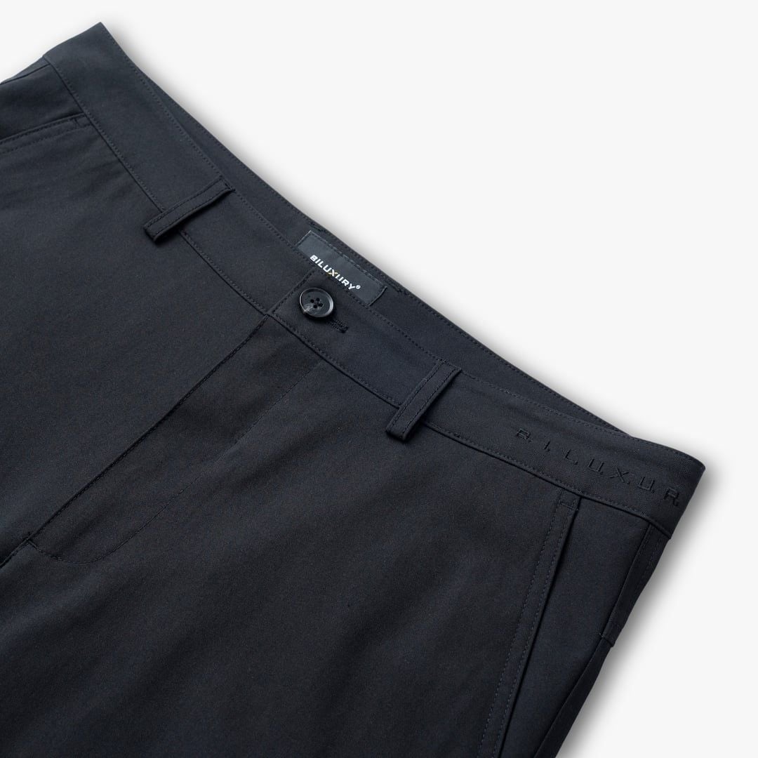 QUẦN NGỐ KAKI - MÀU ĐEN 8QNKB401