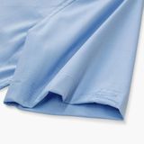  ÁO SƠ MI CỘC TAY HOẠ TIẾT CARO - XANH NƯỚC BIỂN 