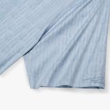  SƠ MI CỘC TAY HOẠ TIẾT CAO CẤP - XANH BIỂN 