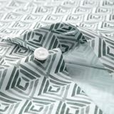  Áo sơ mi cộc tay hoạ tiết (Rêu, 39) 