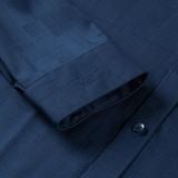  ÁO SƠ MI TAY DÀI, HỌA TIẾT CARO CHÌM - TÍM THAN TỐI 8SMDC338TTT 