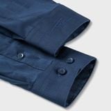  ÁO SƠ MI TAY DÀI, HỌA TIẾT CARO CHÌM - TÍM THAN TỐI 8SMDC338TTT 