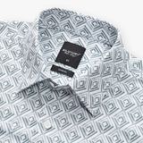  Áo sơ mi họa tiết (Rêu, 39) 