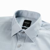  Áo sơ mi dài tay hoạ tiết, (Ghi sáng, 39) 