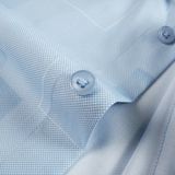  Áo sơ mi dài tay hoạ tiết, (Xanh, 39) 