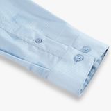  Áo sơ mi dài tay hoạ tiết, (Xanh, 39) 