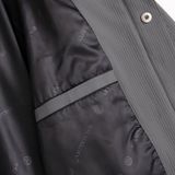  ÁO KHOÁC GIÓ 2 LỚP CAO CẤP, CHỐNG BỤI BẨN - MÀU XÁM GHI TỐI 