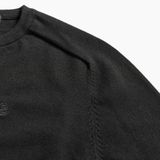  Áo len cổ tròn thiết kế, (Đen, 39) 