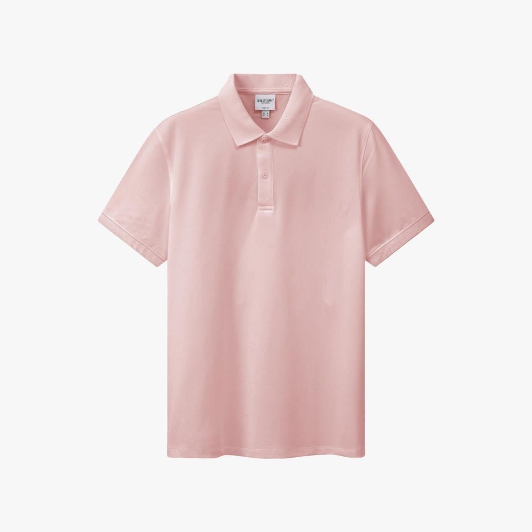  ÁO POLO CƠ BẢN - MÀU HỒNG 