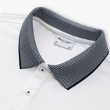  Áo phông có cổ cơ bản, (Trắng, 43) 