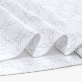  Áo polo hoạ tiết, (Trắng, 40) 