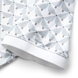  Áo polo hoạ tiết, (Trắng, 39) 