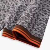  Áo polo hoạ tiết, (Nâu, 39) 