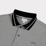  Áo polo hoạ tiết, (Xám, 39) 