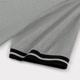  Áo polo hoạ tiết, (Xám, 39) 