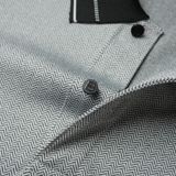  Áo polo hoạ tiết, (Xám, 43) 