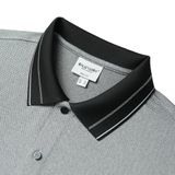 Áo polo hoạ tiết, (Xám, 43) 