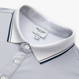  Áo polo kẻ sọc, (Ghi sáng, 39) 