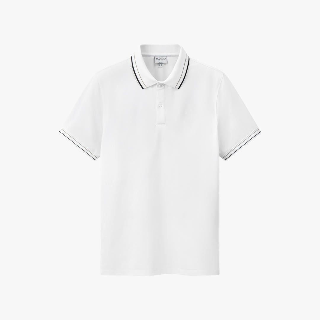  Áo polo thiết kế, (Trắng, 39) 