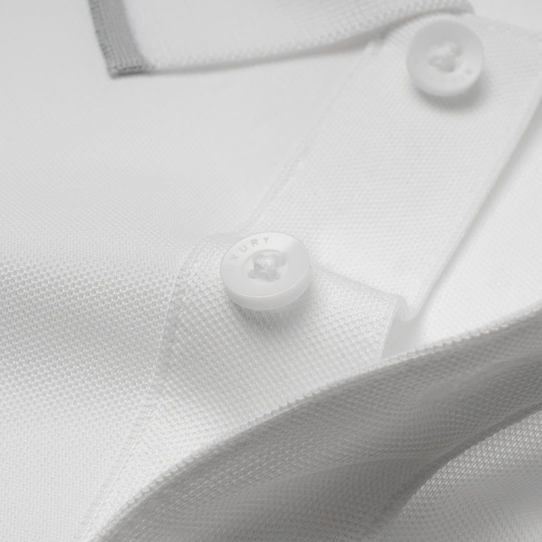 ÁO POLO BASIC - TRẮNG 9APCT054TRK