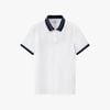 ÁO POLO THIẾT KẾ BASIC - MÀU TRẮNG, VIỀN CỔ ĐEN 