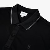 Áo polo thiết kế, (Đen, 39) 