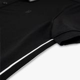  Áo polo thiết kế, (Đen, 39) 