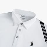  ÁO POLO THIẾT KẾ CAO CẤP - MÀU TRẮNG 