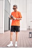  Áo T-shirt thiết kế, (Cam, 39) 
