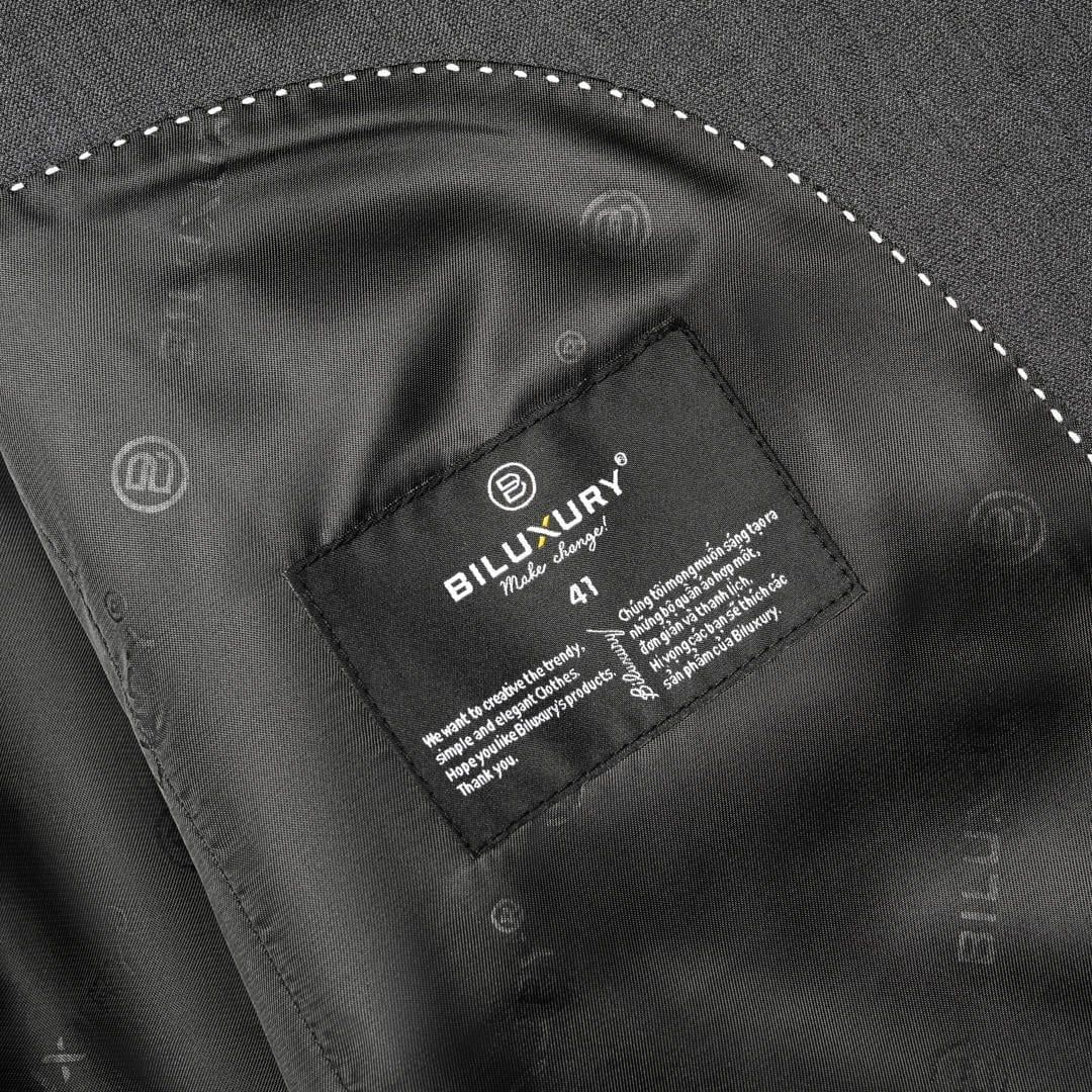 ÁO VEST CƠ BẢN - MÀU GHI TỐI