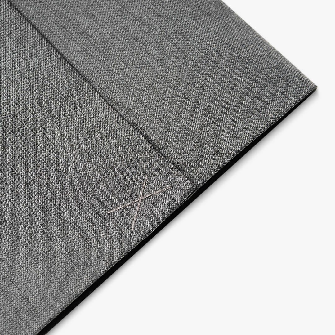 ÁO VEST CƠ BẢN - MÀU GHI TỐI