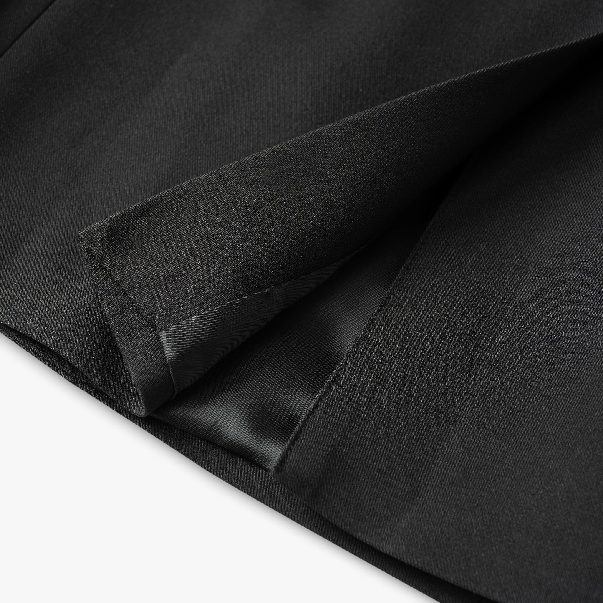 ÁO VEST NAM BILUXURY THIẾT KẾ ĐƠN GIẢN - MÀU ĐEN 9AVBB540DEN