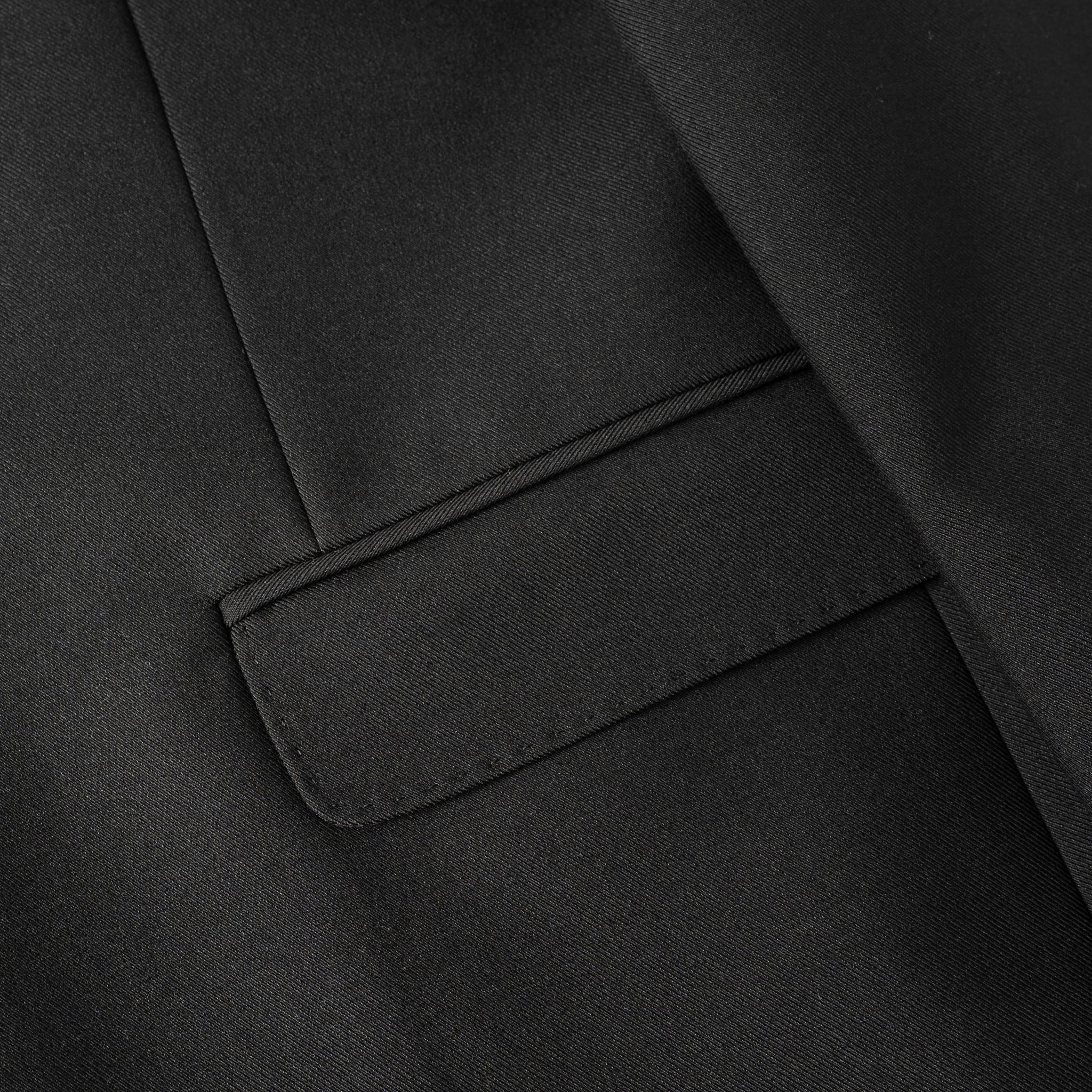 ÁO VEST NAM BILUXURY THIẾT KẾ ĐƠN GIẢN - MÀU ĐEN 9AVBB540DEN