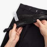  QUẦN ÂU CẠP TANGDOR BASIC - MÀU ĐEN 9QAUB505DEN 
