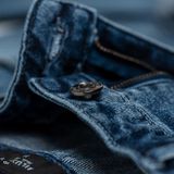  Quần bò cơ bản , (Xanh đậm, 29) 